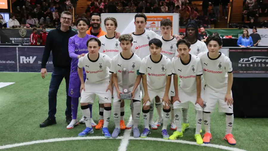 Borussia Mönchengladbach besiegte im Finale Ajax Amsterdam mit 2:0. © Joachim Mayershofer