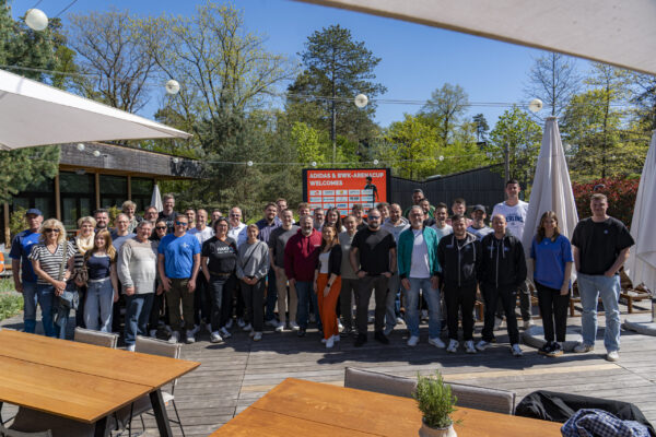 BWK-ArenaCup adidas Sponsorentag Gruppenbild im Home Ground