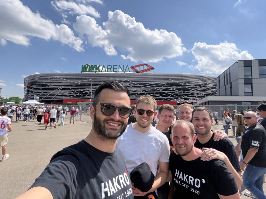 BWK-ArenaCup: Unvergesslicher Orga-Team Ausflug nach Augsburg